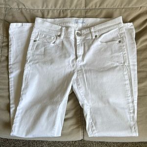 Loft white jeans